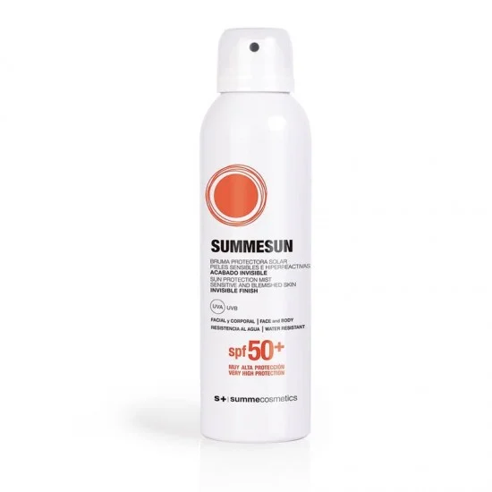 Солнцезащитный спрей-мист Summesun SPF50+ Sensitive and Blemished Skin, 200 мл